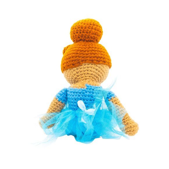 Ade Wearing Blue Tutu from Ms Kenya Doll Custom-Made Collection - Picture 3 of 6